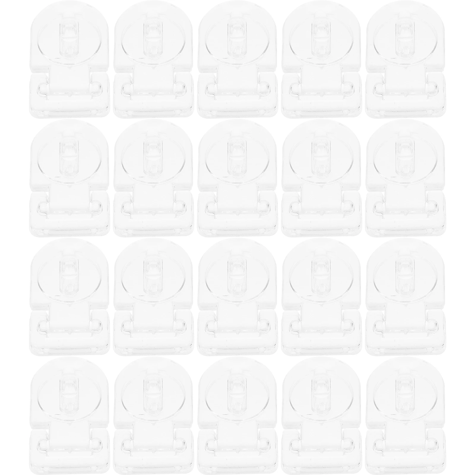 

10pcs Storage Box Accessories Hasp Latch Small Cabinet Mini Clasp Lock Jewelry Box Buckle Acrylic Durable Easy Install No