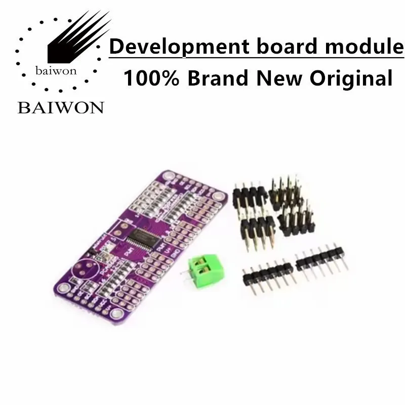 MCU-PCA9685 16 channel 12 bit Fm+I2C bus PWM controller servo control module