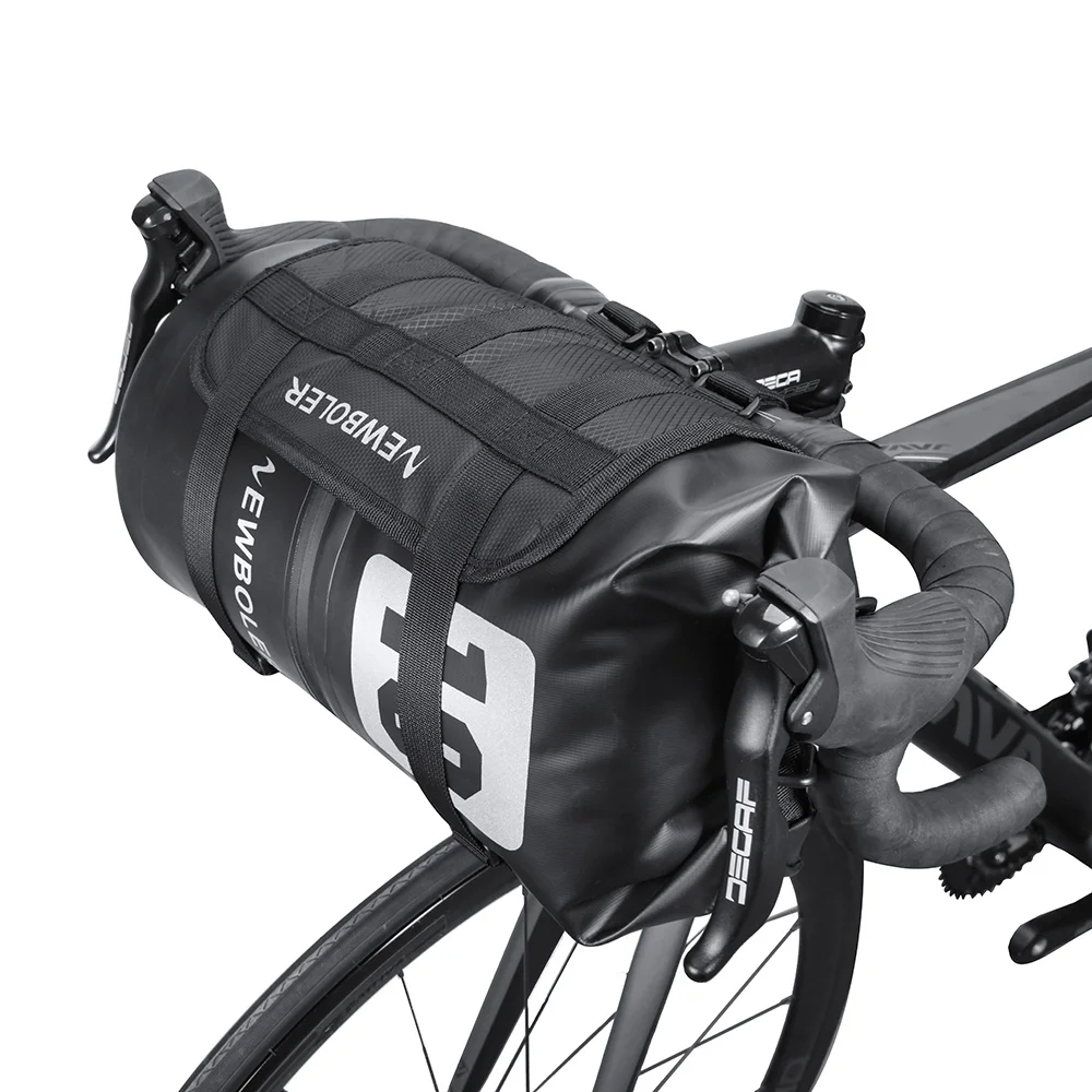 NEWBOLER Bicycle Bag Waterproof Bikepacking Handlebar Bag Front Tube Cycling Bag 20L MTB Frame Trunk Road Bike Accessories