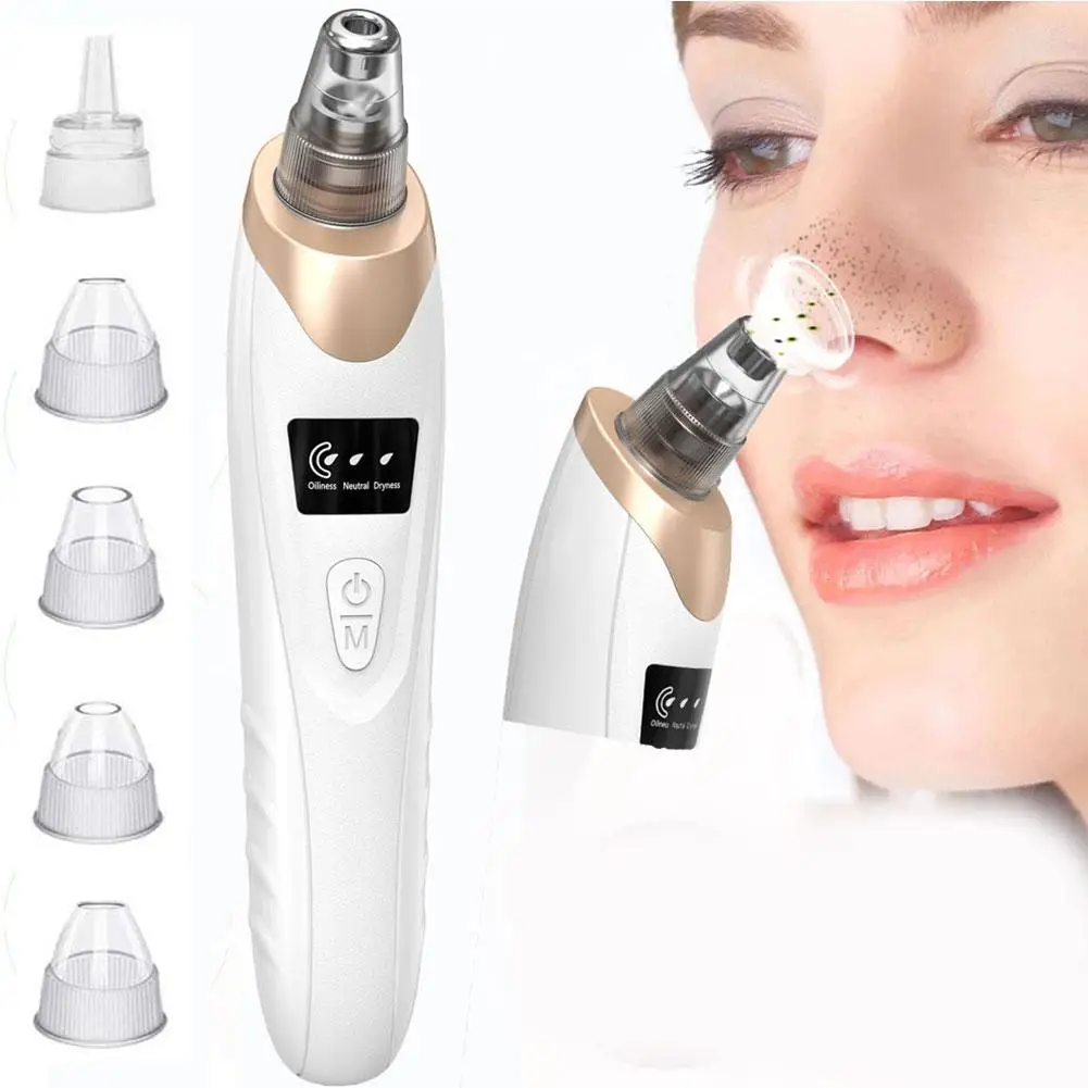 Electric Blackhead Remover Vacuum Cleaner Black Spots Removal Facial Deep Cleansing Pore Cleaner Machine Face Skin Care Tools