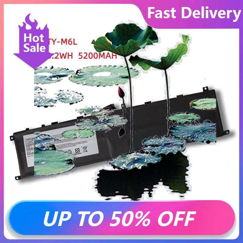 

【Fast Delivery】BTY-M6L Laptop Battery Replacement For MIS GS65 GS75 Stealth Thin 8RF 8RE PS63 P65 P75 Creator 8RC 8SC MS-16Q2