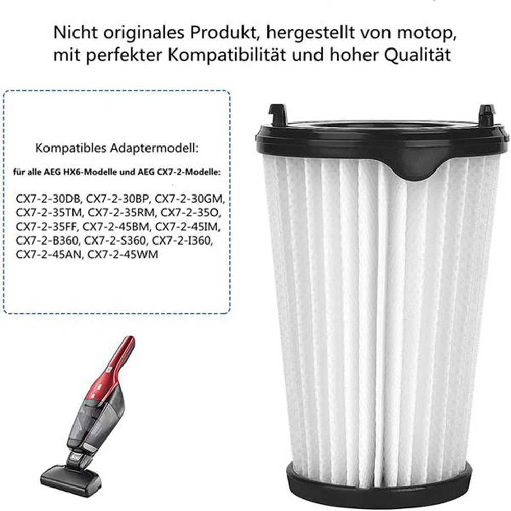 Aeg ergorapido掃除機用cx7フィルター、hepaフィルター、すべてのCX7-2およびqx8の交換用フィルター、モデル番号aef150
