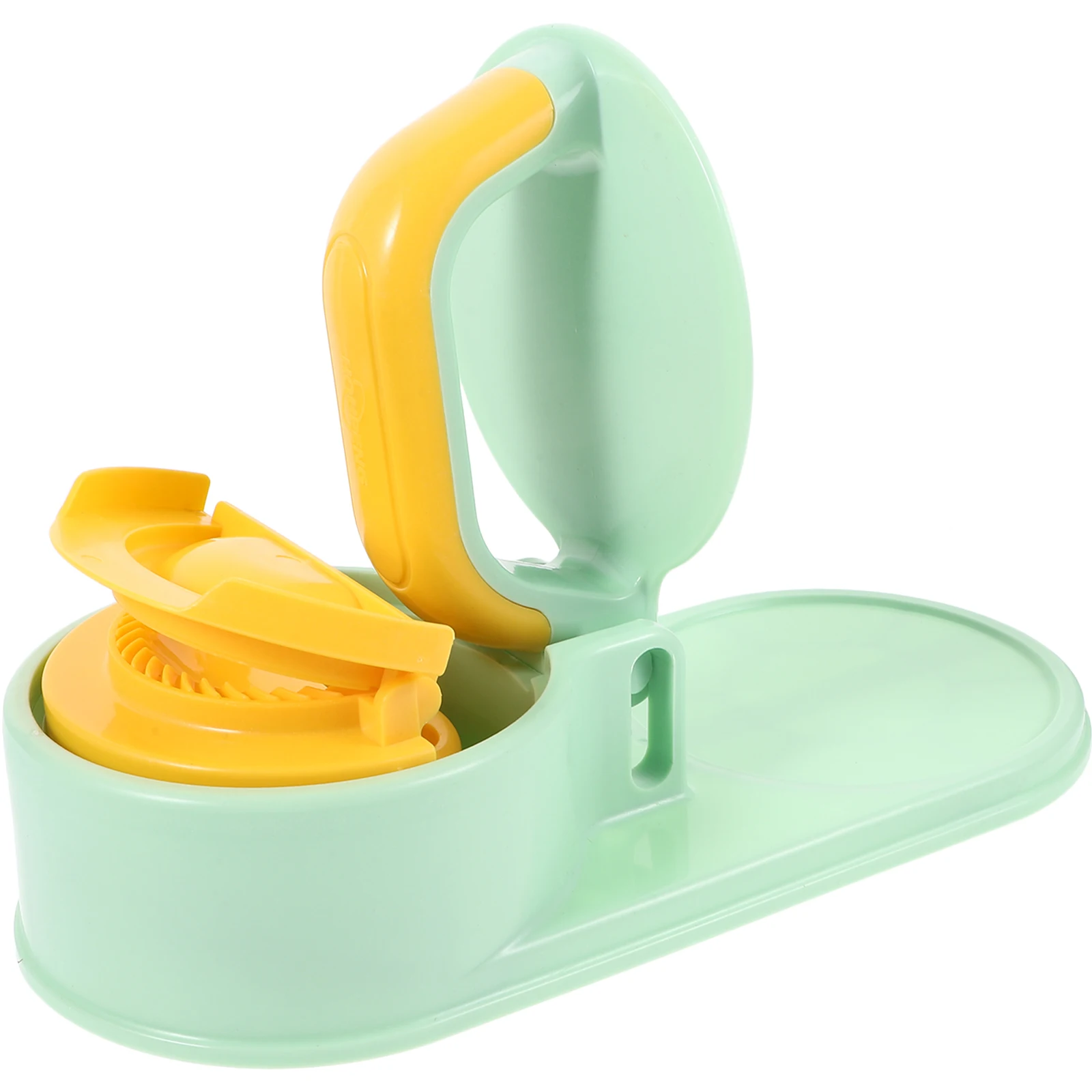 

1 set Dumpling Maker Mold Lightweight Plastic Ergonomic Handle Kitchen Tool Press Dough Molds Homemade Wraps Practical Gifts