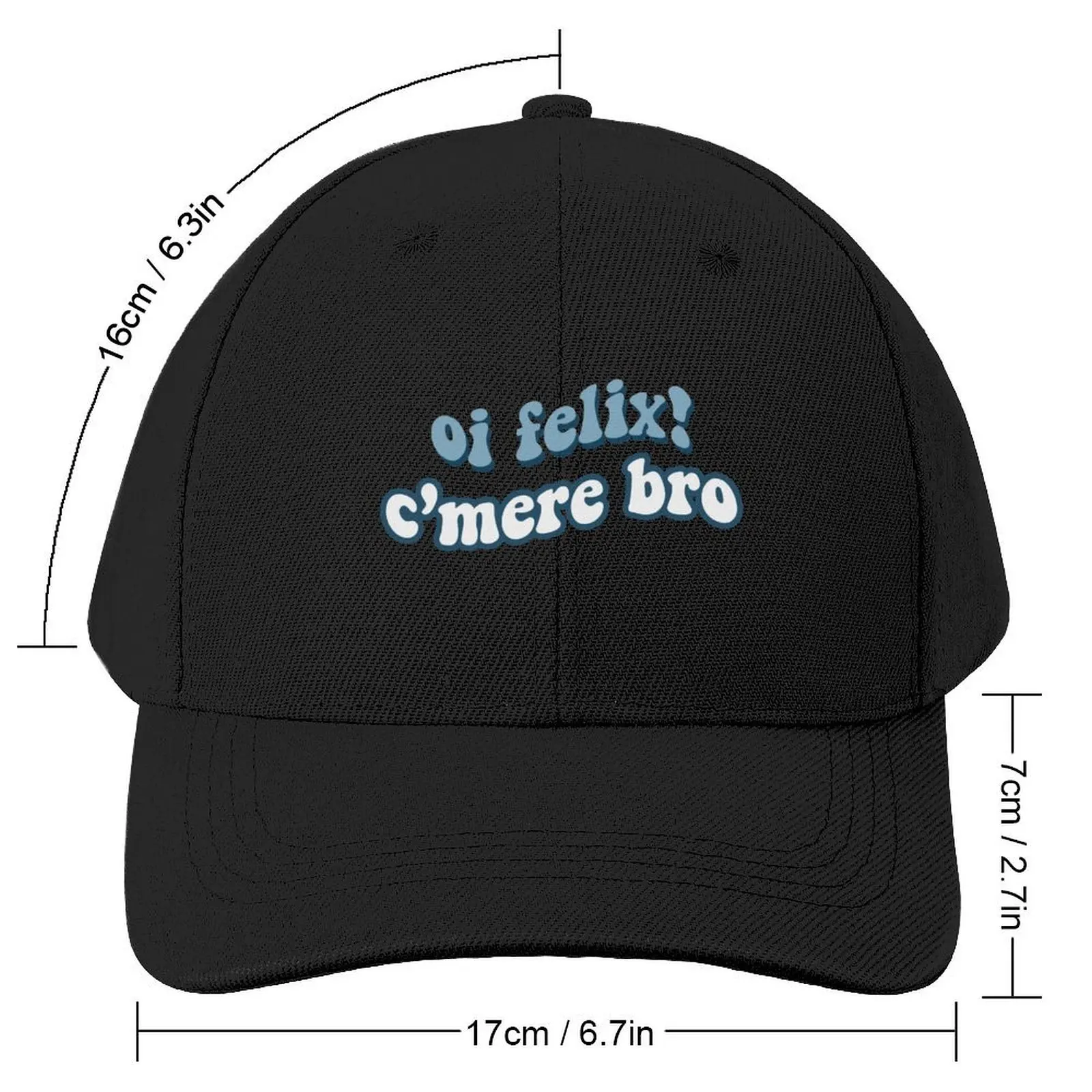 bangchan oi felix! c'mere broCap Baseball Cap Golf Hat Luxury Cap Women Caps Men's