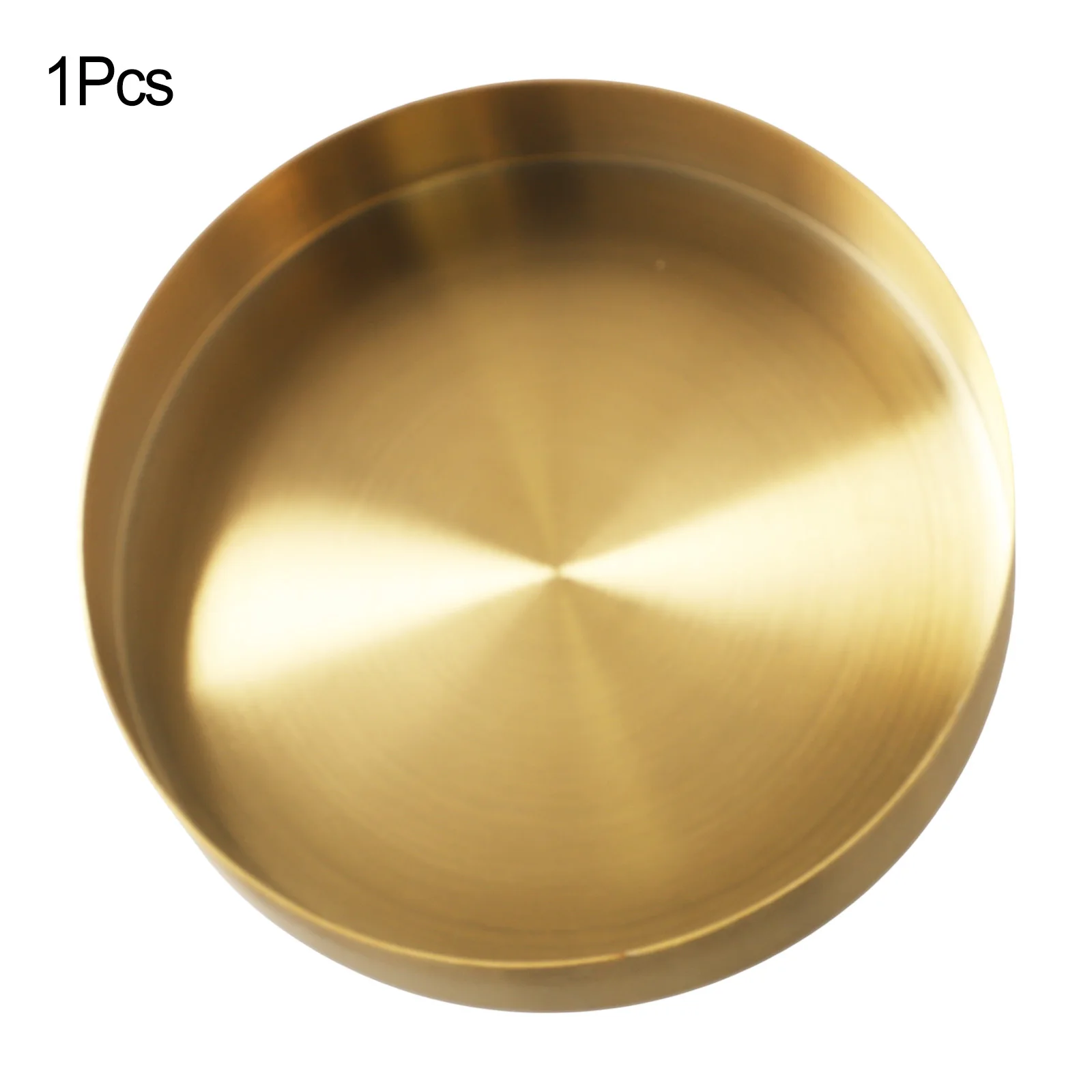 Organizer Storage Tray Gold Multiple Versatile Usage Decorative Organizer Jewelry Display Plate Kitchen Brand New