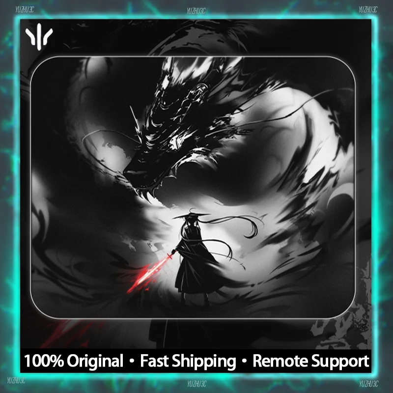 WLmouse Sword X Mousepad Customized Hand-painted Imported Inoue New Base Glue Slim Flex Base Kung Fu Master Mouse Pad