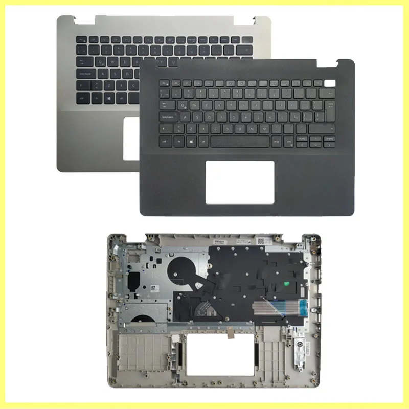 

New Case Russian/Brazil/Spanish/Latin/US Keyboard With Palmrest Upper Cover For Dell Vostro 3400 3405 V3400 0CX6T3 With Type-C