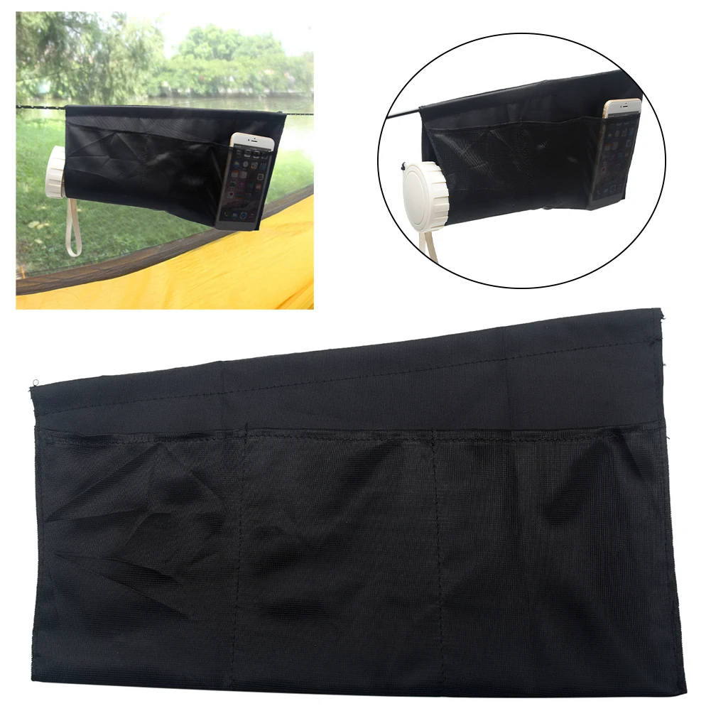 Mesh 7 Zakken Klimmen Hangmat Organizer Hangende Tas Multifunctionele Draagbare Opvouwbare Reizende Outdoor Sport Opbergtas