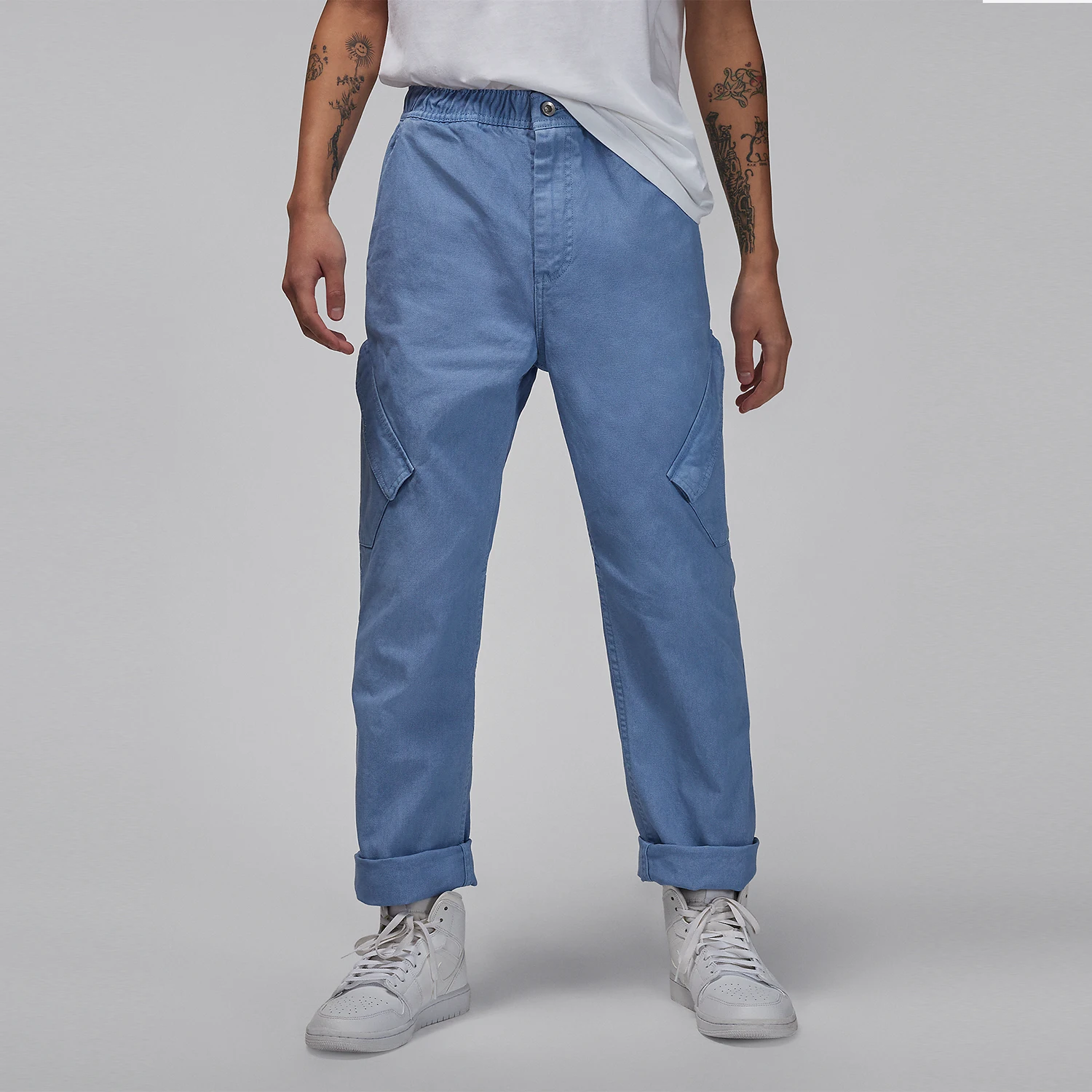 

Nike genuine 2024 New Men's Casual Washed Cargo Pants FN6365-436