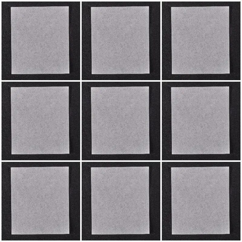 9Pack X(500pcs non-woven Empty Teabags String Heat Seal Filter Paper Loose Tea Bag)