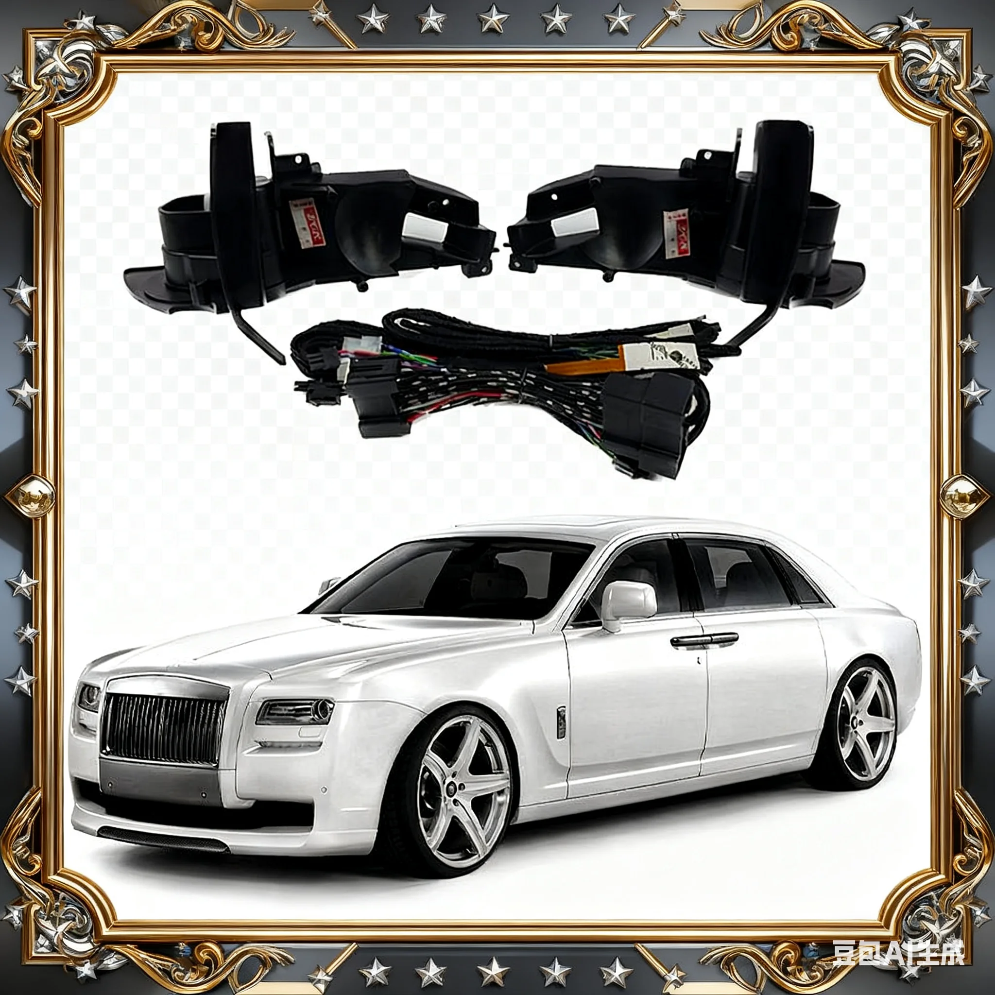 

For Lorinser MAYBACH 2005 z1 Auto Intelligent Automatic Car Electric Rearview Side Mirror Folding System Kit Module