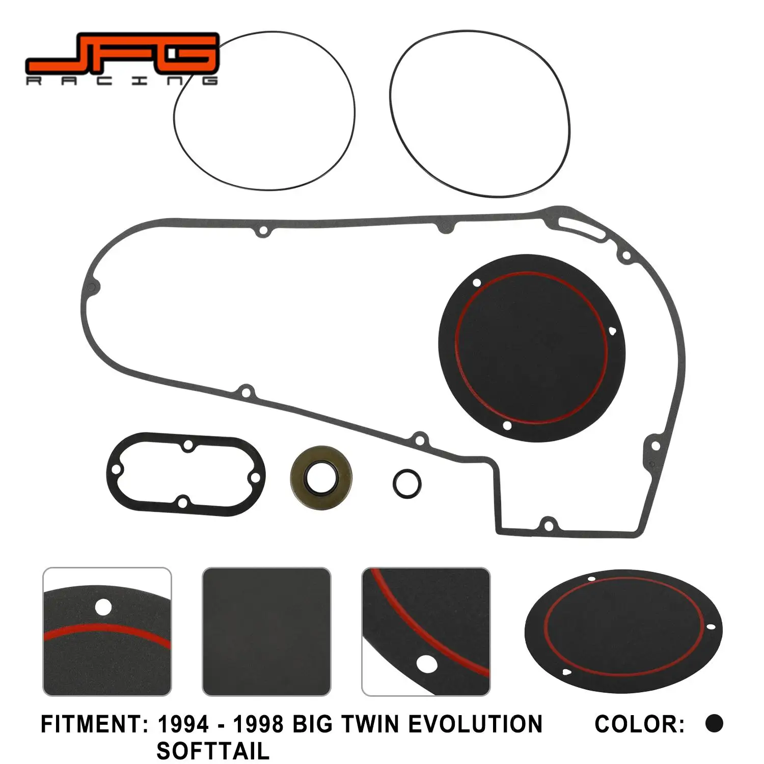

Запчасти для мотоциклов, не прокладки сцепления Asbestos для моделей Harley 1994-1998 Big Twin Evolution Softtail, аксессуары для мотоциклов