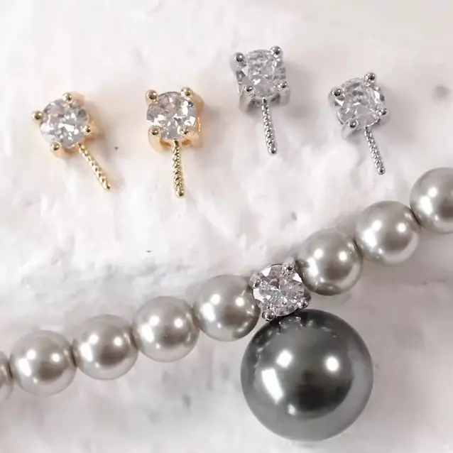 

2 шт., ожерелье из полых бусин в стиле принцессы Дианы, подвеска с медным покрытием и золотой отделкой, классический драгоценный камень ручной работы «сделай сам»