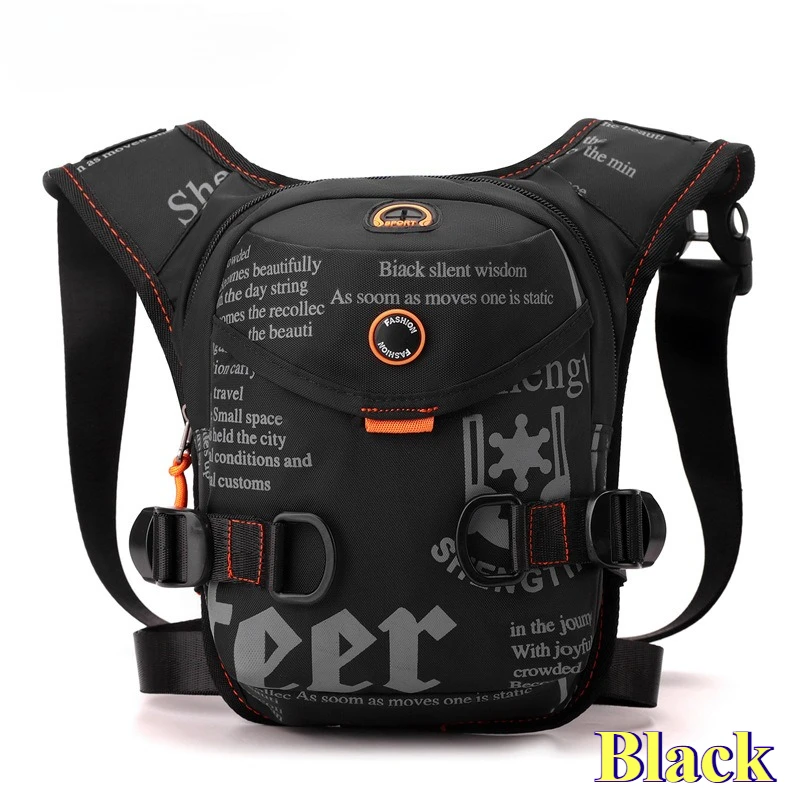 Neue Tarnfarbene Tasche für Männer und Frauen Wasserabweisende Oxford-Oberschenkeltasche Multifunktionale Taktische Umhängetasche Outdoor Wasserabweisend – Detail 12