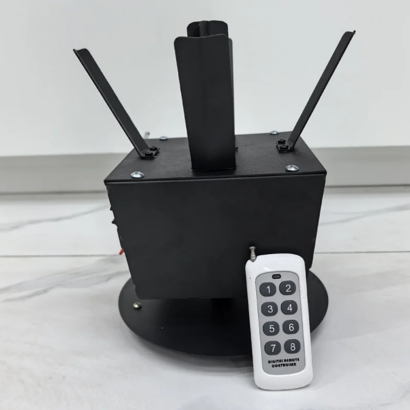 Cross-Border Electronic Remote Control Rotating Flower Spray Machine Bar Wedding Opening Ceremony Atmosphere Props Five-Head Con