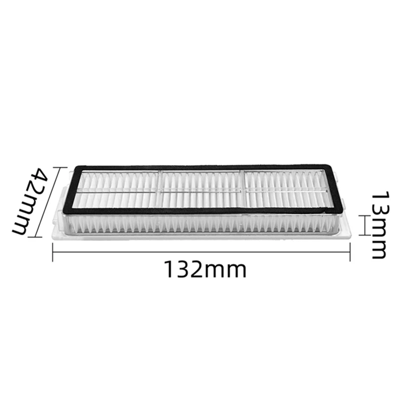 A84G For H50 Pro Robot Vacuum Accessories Main Brush Side Brush HEPA Filter Mop Cloths Dust Bag Kit