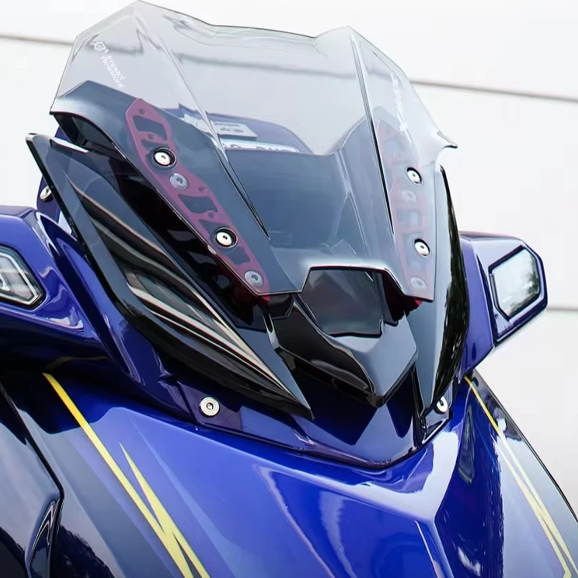 

XMAX 300 2023 Windshield Motorcycle Visor Guard Wind Screen Front Glass Dome PC Deflector Wind for Yamahaa Xmax New Accessories