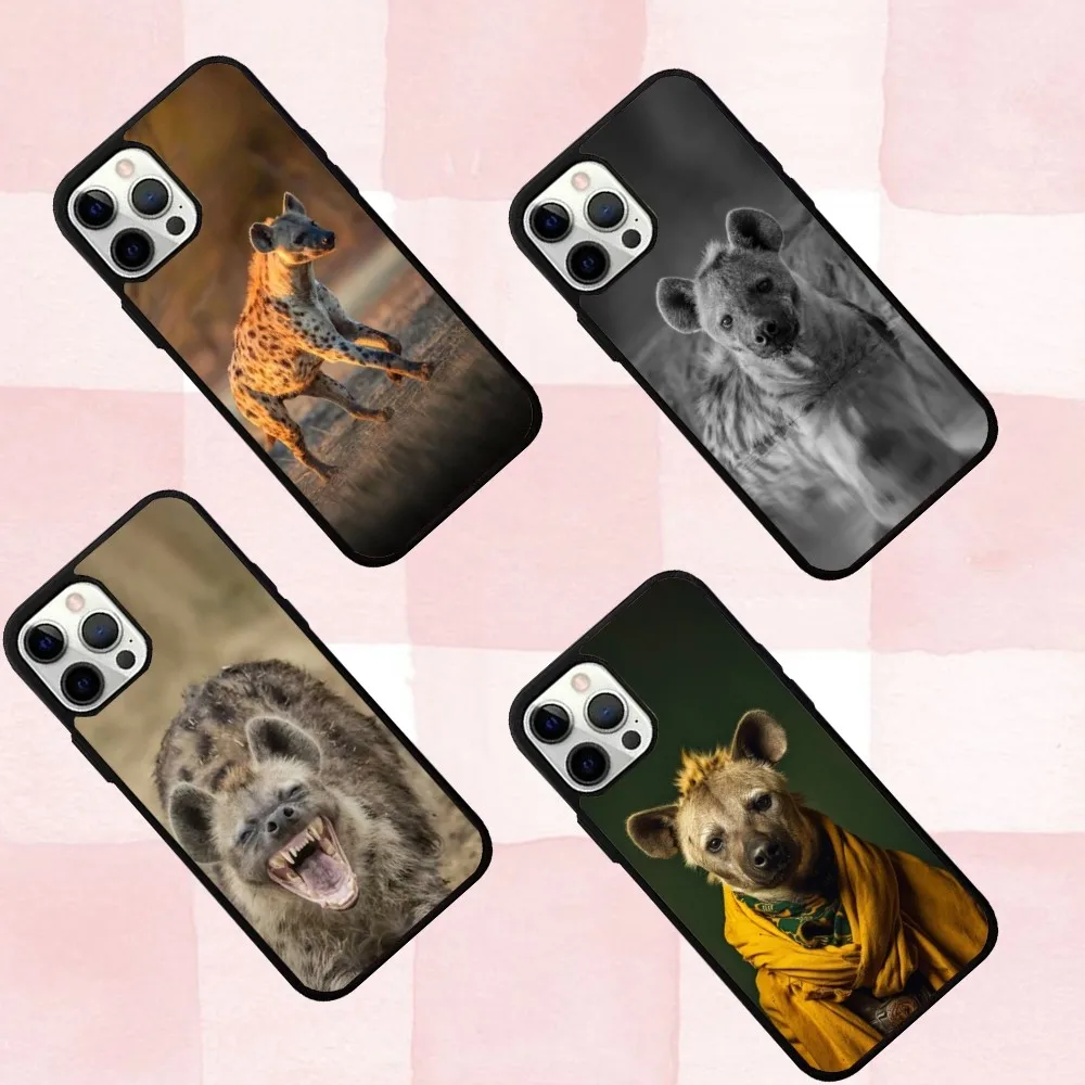 

Animal Hyena Phone Case For IPhone 16,se4,15,Pro,Max,Case 14,Plus,13,12,11 Magesafe Magnetic Wireless Charge Cover