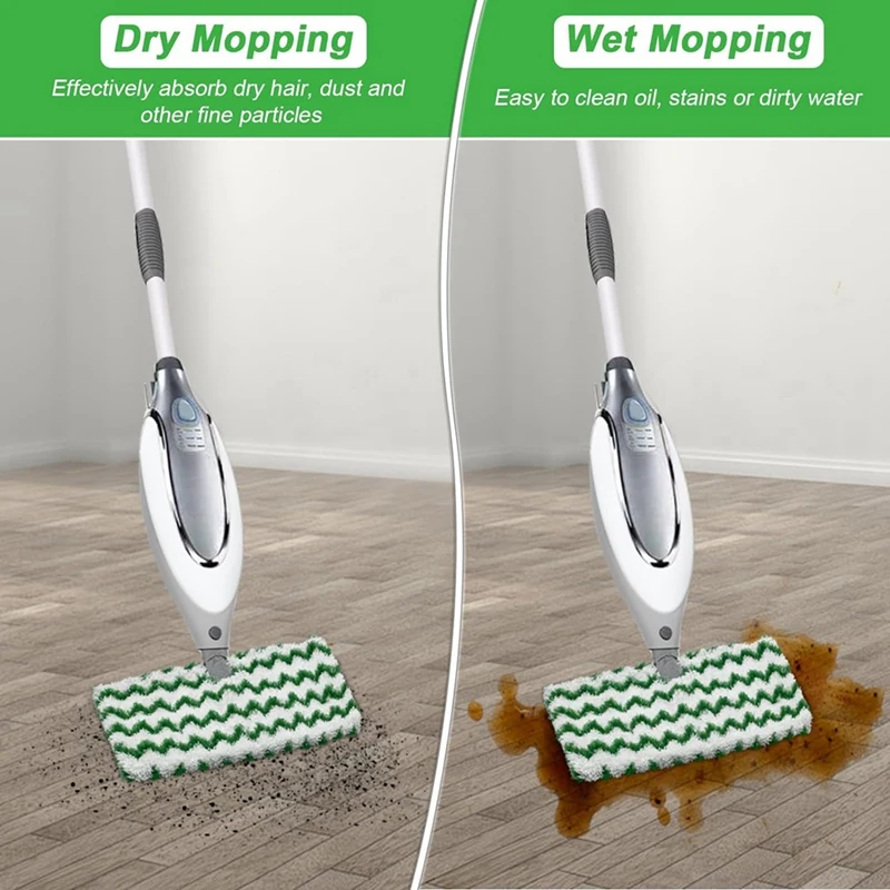 4 szt. Wkładki Mop parowy Shark S3500 Series S3501 S3601 S3501S S3601C kieszonkowy Mop parowy do wkłady do mopa z mikrofibry