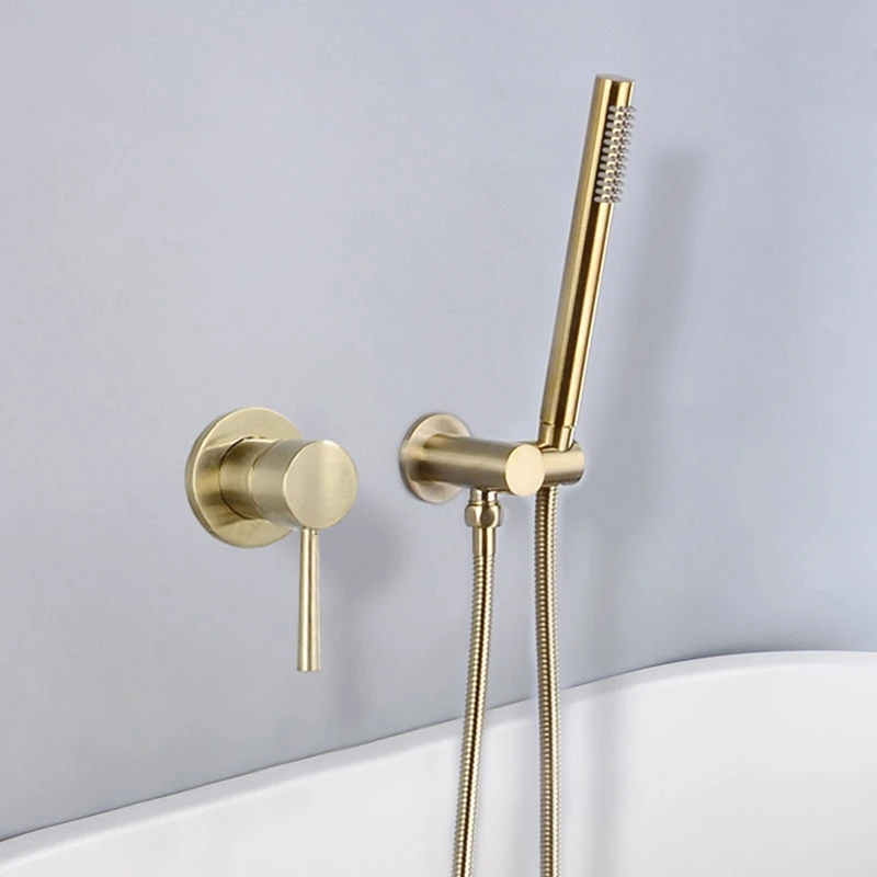 TKOH-Wall Mounted Hot And Cold Water Showerhead Shower Set Shower Set