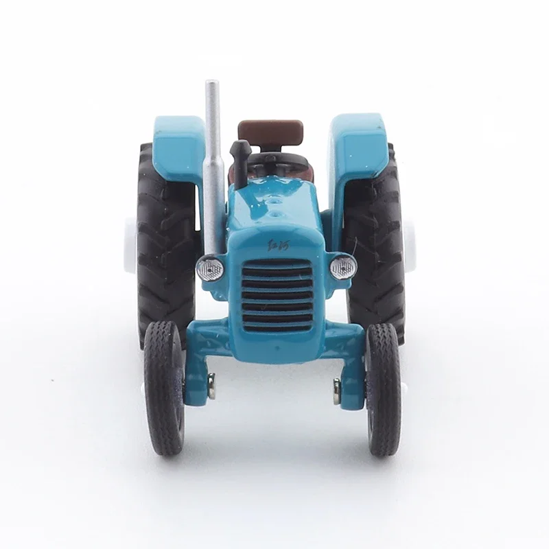 XCARTOYS Alloy Die Cast Car Model Toy 1/64 Red River Brand Harvest 37 Tractor Blue Diecast Model Car Toy Collection Gift for Boy