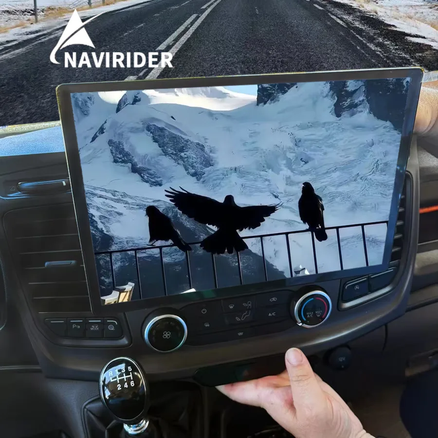 13.3 Inch Auto Screen For For Ford transit T250 2022 Car Multimedia Video Player Android 15 GPS Navigation Radio Head Unit