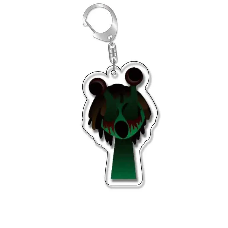 Acryl-Sprunki-Schlüsselanhänger für Accessoires Sprunki Oren Raddy Gray Brud Vineria Anhänger Schlüsselring Schlüsselkette Schmuck Geschenke für Fans – Detail 13