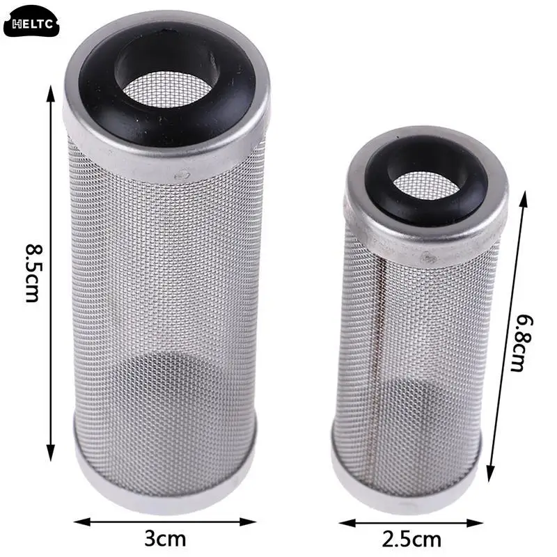 Aquarium Inflow Inlet Filter Stainless Basket Mesh Net Filter Guard Fish Tank Filter Accesories Intake Strainer Pre-Filter Cover