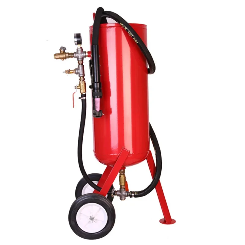 Industrial Gallon Portle with Rust High Prsure Sand Blasting hine