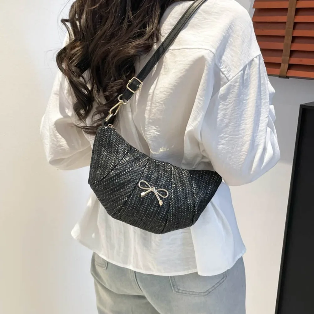 

Модные соломенные тканые сумки на плечо, маленькие свежие сумки для мобильного телефона, женские сумки, женская сумка-мессенджер