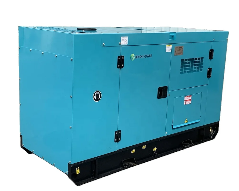 25kw Price Silent Generator Set with ATS for Sale 20kw Genset Price 30kva Water Cooled Diesel Generator