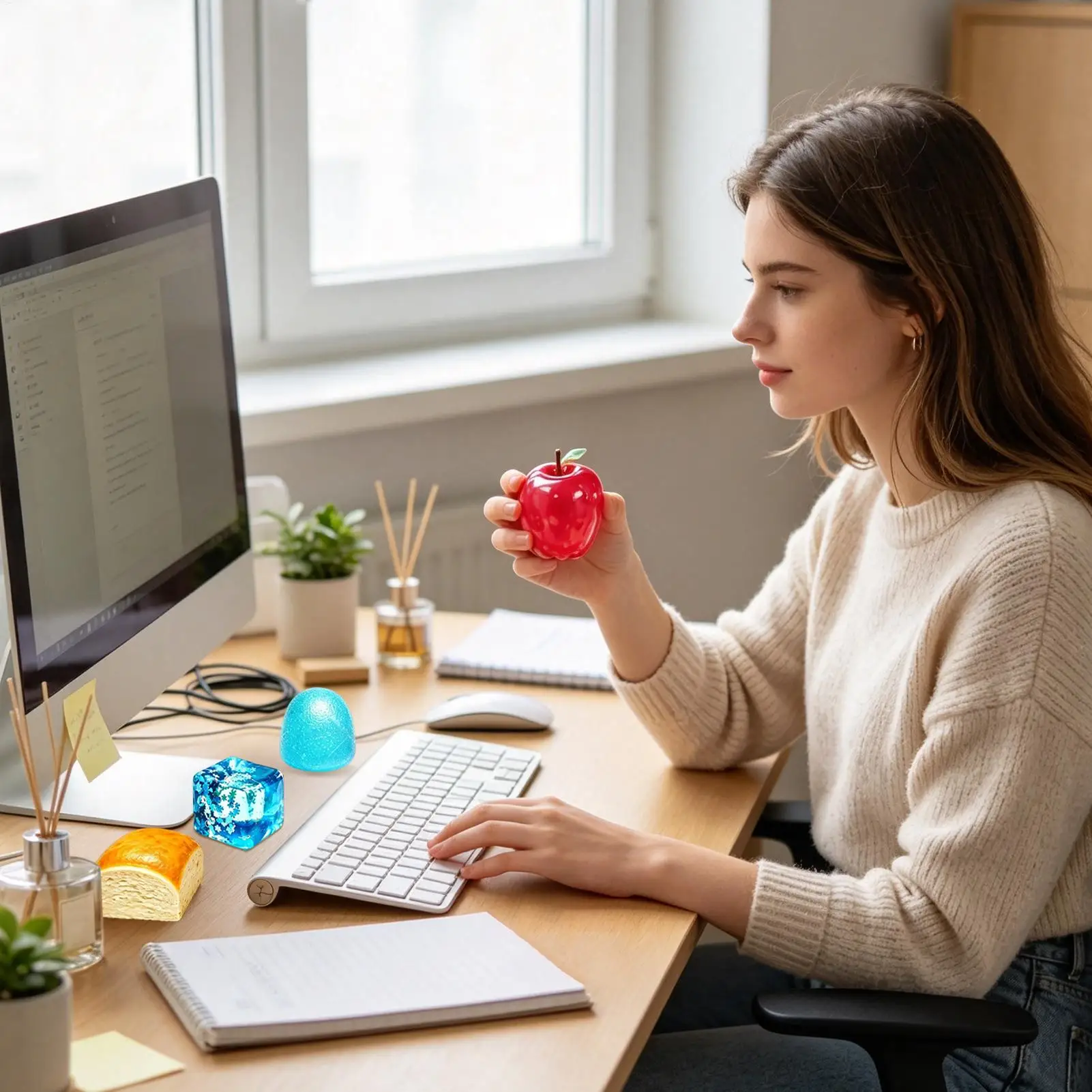 squeeze-toys-cute-soft-funny-realistic-slow-rising-desk-decor-bread-strawberry-squeeze-fidget-balls-for-boys-girls-men-women