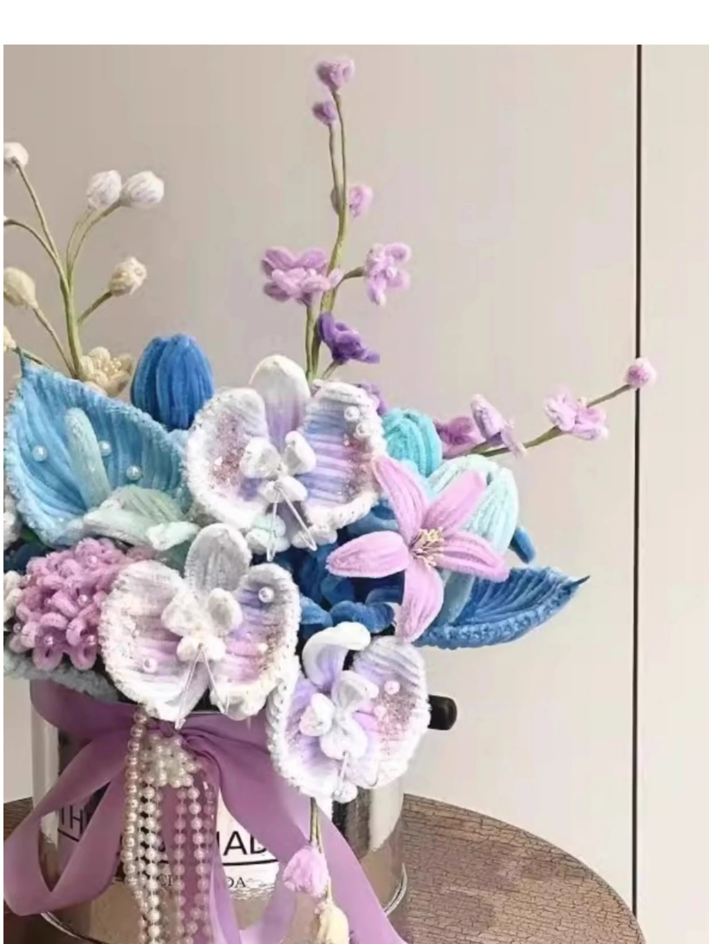 romantic-diy-twisted-stick-material-kit-for-handcrafting-realistic-flower-bouquet-girlfriend-gift-finished-product