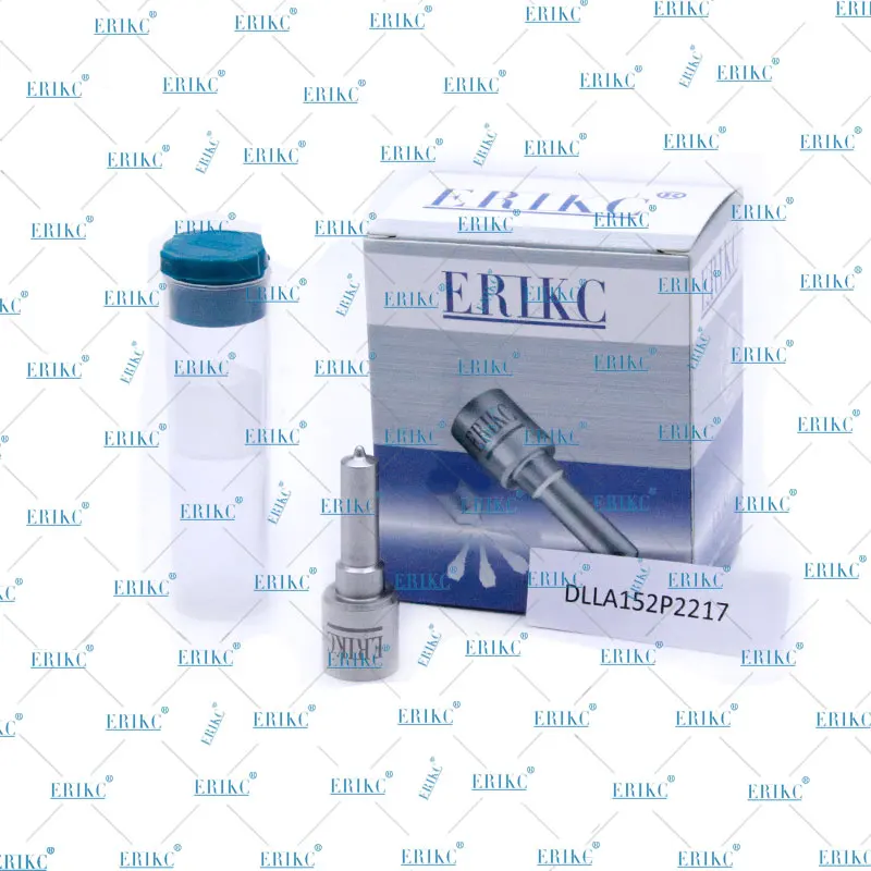 ERIKC فوهة الديزل الجديدة DLLA152P2217 (0433172217) فوهة حقن الوقود بالسكك الحديدية المشتركة DLLA 152 P2217 لـ 0445120262 0445120396