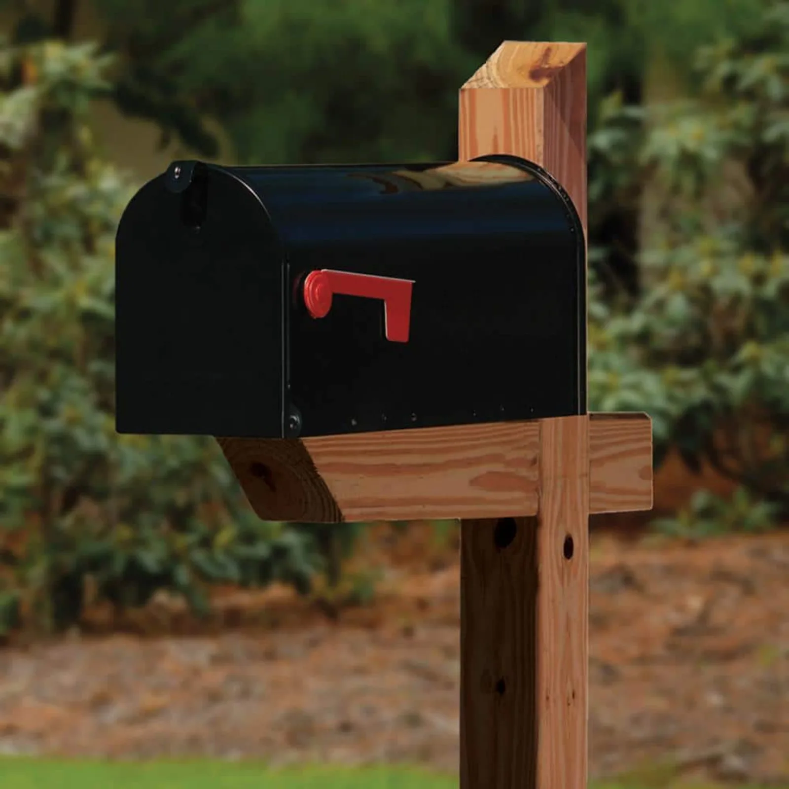 US 72 in. x 4 in. x 4 in. Color Treated Mailbox Post