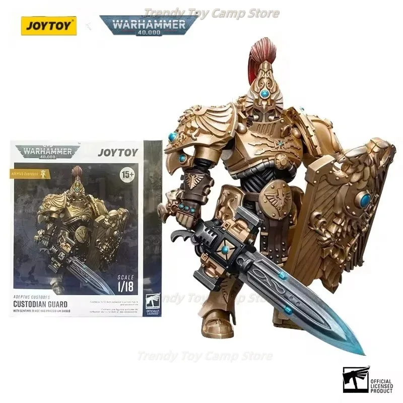 مجسم حركة JOYTOY 1/18 40K The Horus Heresy Legio Custodes Adeptus Custodes Figures Achillus Dreadnought أنيمي نموذج عسكري