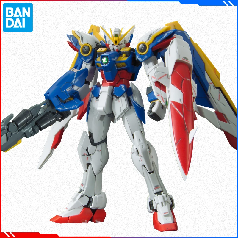 

В наличии Bandai 1/144 RG 20 wing Gundam Zero XXXG-00W0 Gundam Сборная модель экшн-Куклы Аксессуары аниме игрушки подарки