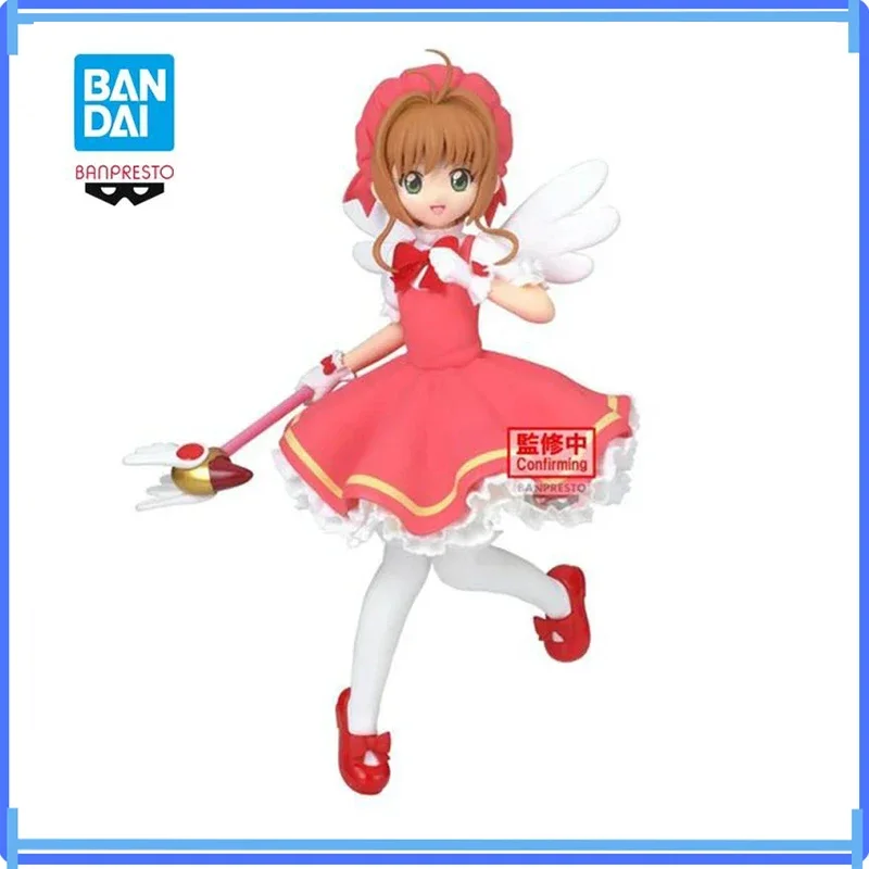 

Bandai Original Banpresto Cardcaptor Sakura Kinomoto Sakura Pvc Anime Figure Model Boxed Toys Ornaments Gift in Stock