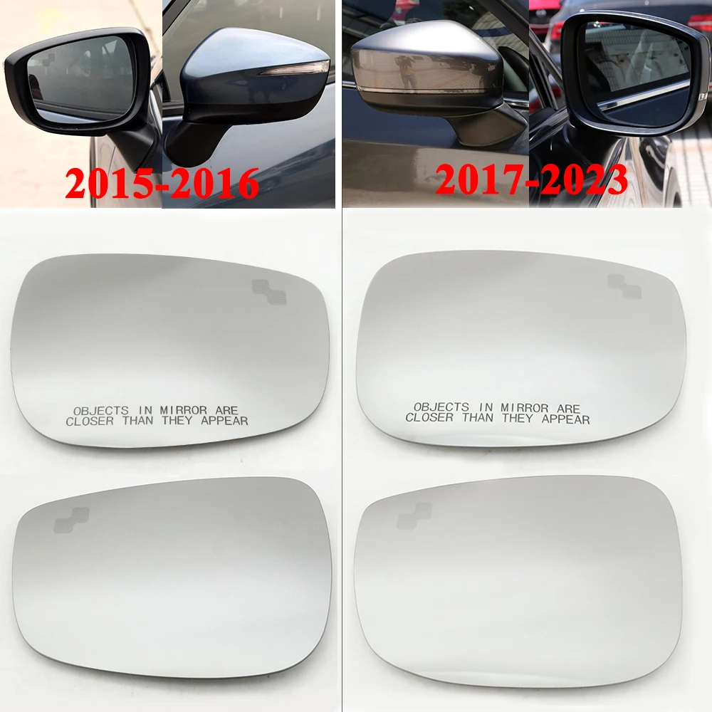 

Exterior Side Door Rear View Mirror Heated Heating Blind Spot Glass Lens For Mazda CX-5 CX5 2015-2016 2017-2023