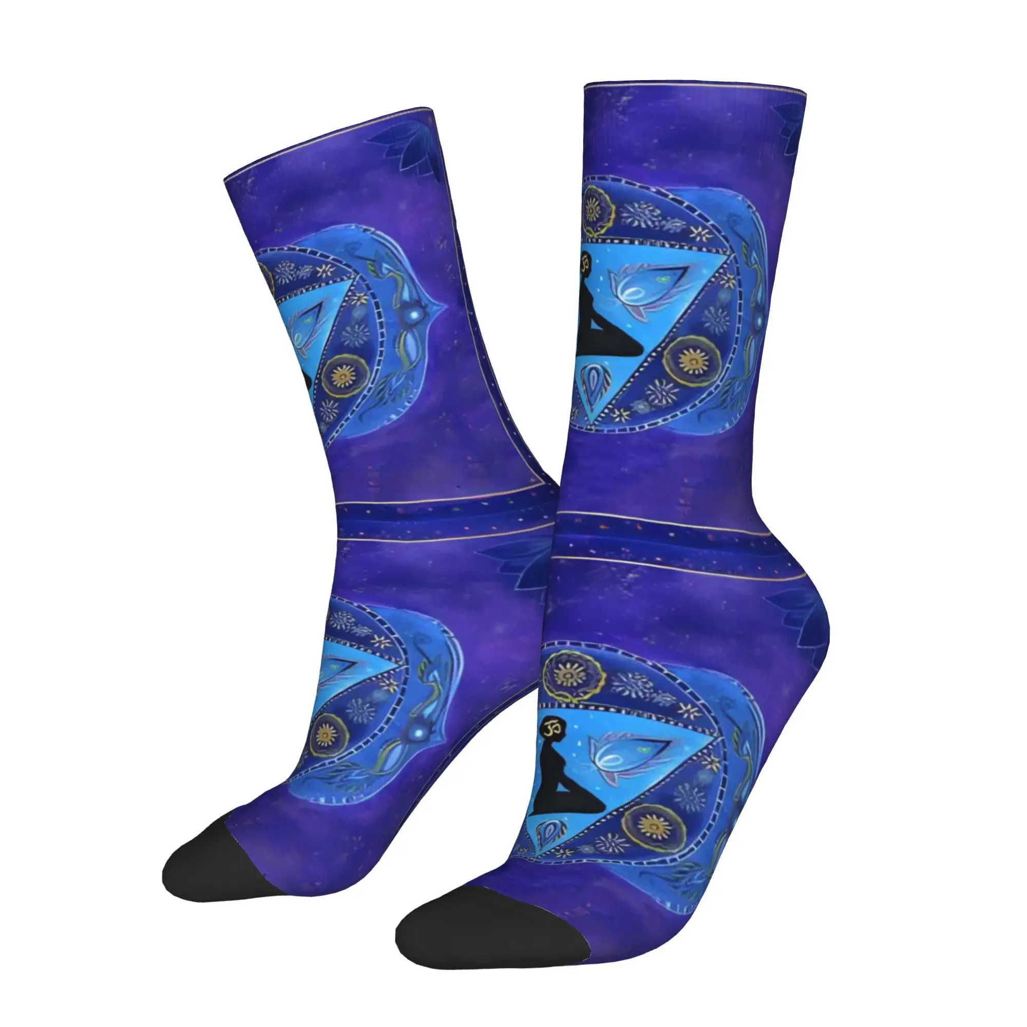 

Indian Culture Style Socks Male Mens Women Autumn Stockings Hip Hop