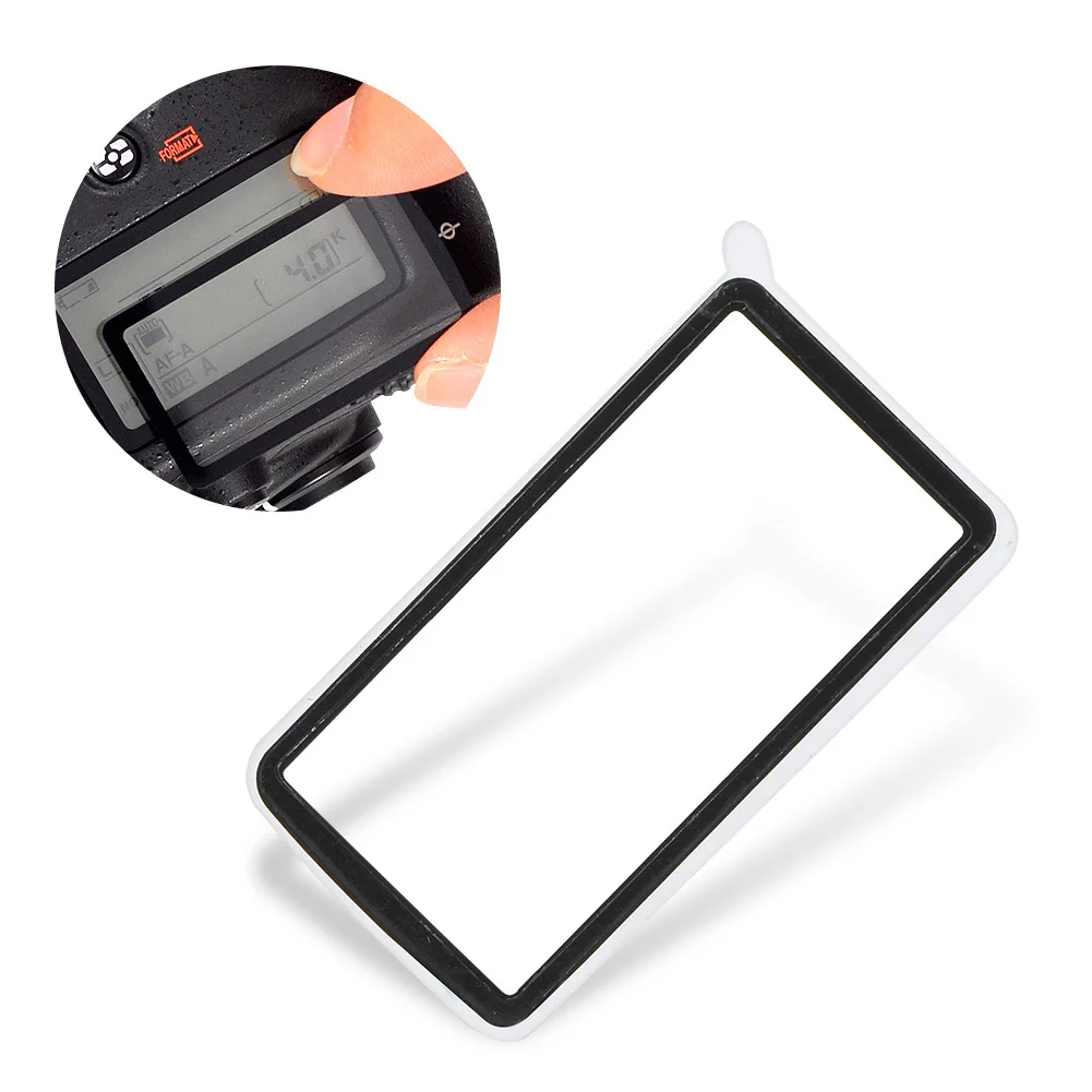 Top Glass Cover for Nikon Acrylic Camera Top Outer LCD Display Window Glass Protector Cover Fit for Nikon D850 D500