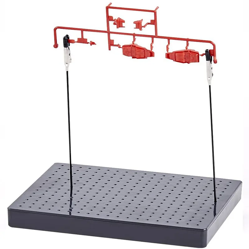 Supporto per morsetto a coccodrillo con Base per supporto per pittura per Spray per aerografo per modellare Hobby