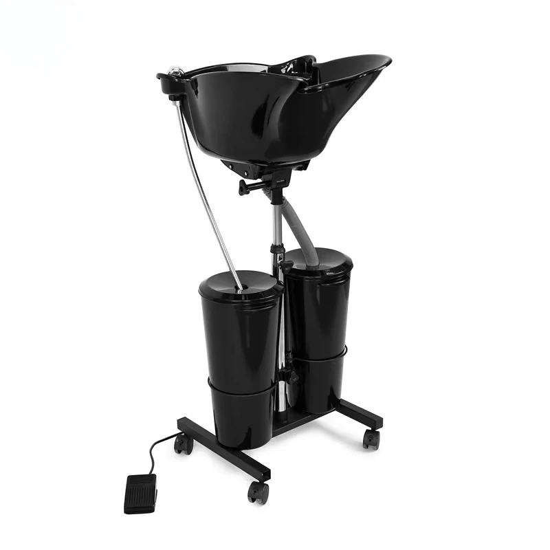 

Mobile Wash Shampoo Basin Salons Equipment Portable Shampoo Bowl With Water tank