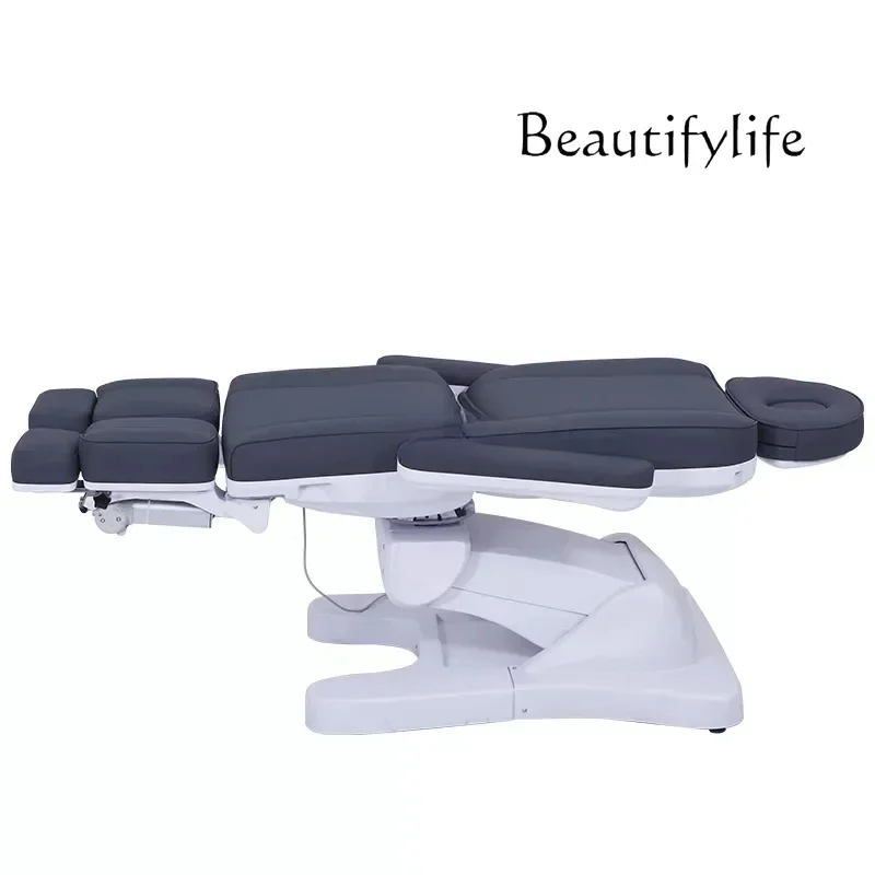 Electric Multifunctional Facial Bed Rotating Tattoo Chair Medical Bed Recliner Can Split Leg Chair Lift