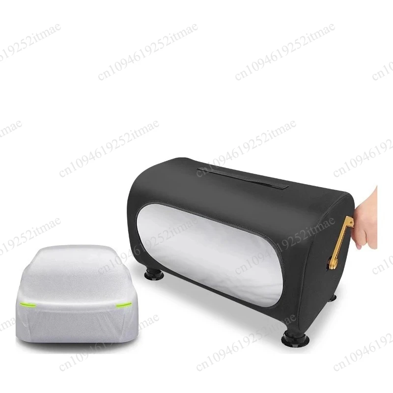 Universal Oxford Cloth Car Cover Auto Retractable Sunshade Heat Insulation Dustproof Waterproof SUV Protective Cover