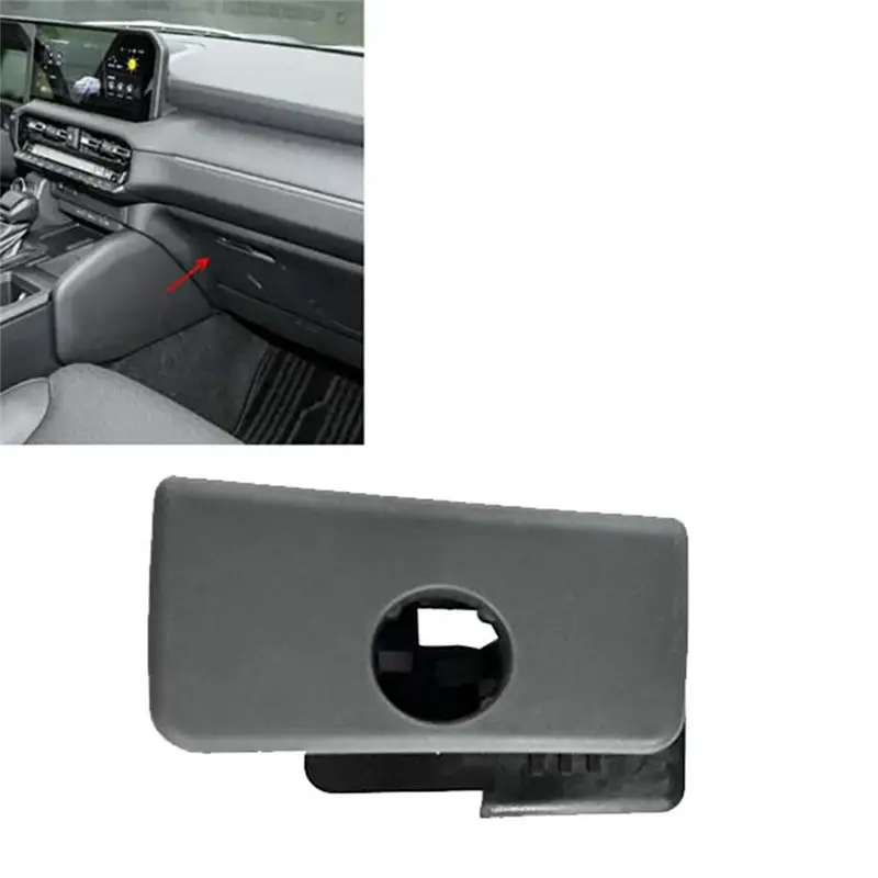 A20K-Car Co-Pilot Glove Storage Box Handle Cover 55506-33030-A0 For Toyota Prado 2002-2009 Tool Box Switch LHD