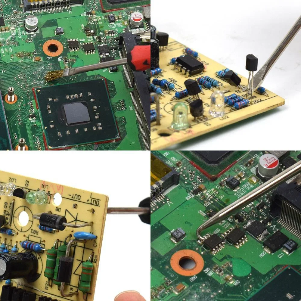 6pcs Set De aging Aid Kit Fluxing Aid PCB Cleaning Kit Repair Tool Electronic Heating Aid Kit