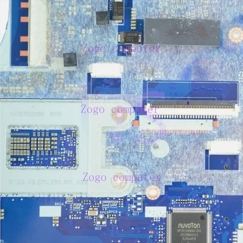 LA-D101P For Lenovo B51-80 E51-80 Laptop Motherboard With i3-6100U i5-6200U i7-6500U GPU R5 M330 2GB 5B20K57345 5B20K57322