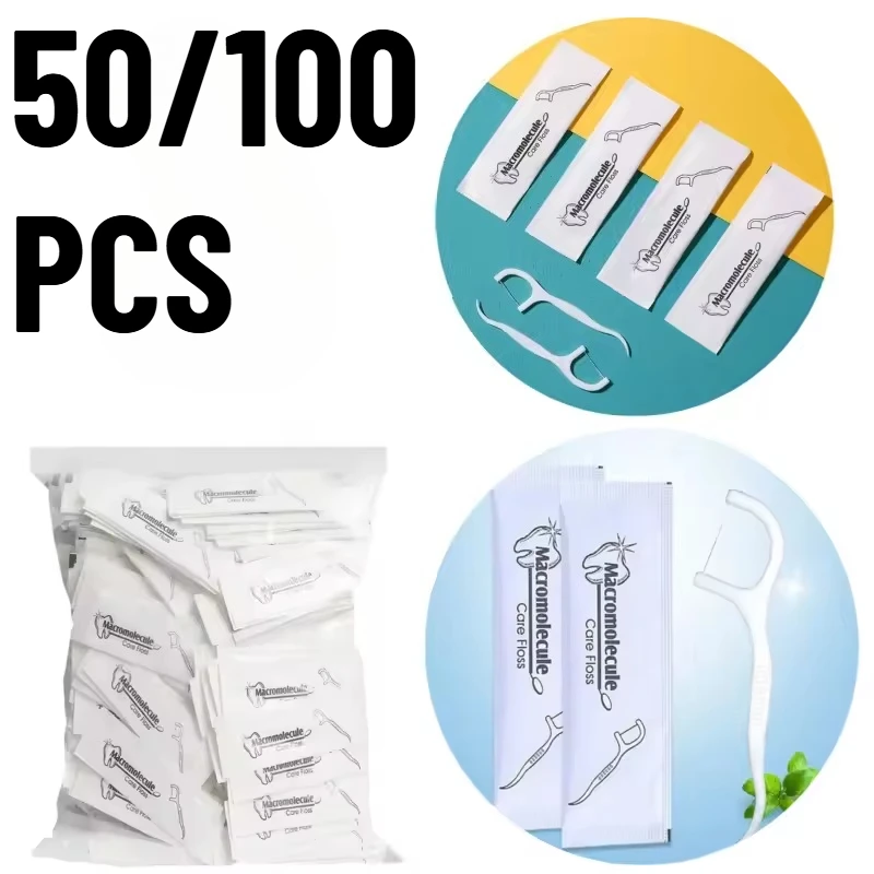 50/100PCS White Dis… - image