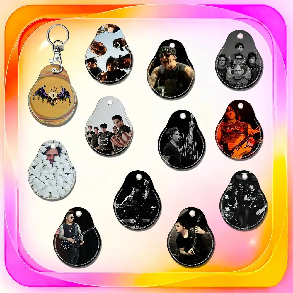 For Synyster Gates Avenged Sevenfold For Air Tag Case Card Holder Keychain ID Badge Credit Bank Access For AirTag Case Shell